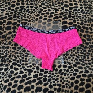 VS PINK leopard panty
